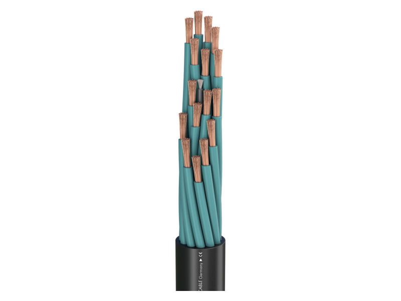 SOMMER CABLE ELEPHANT ROBUST SPM1640 Przewód 16 x 4,00 mm2; PVC O 20,50 mm; Czarny