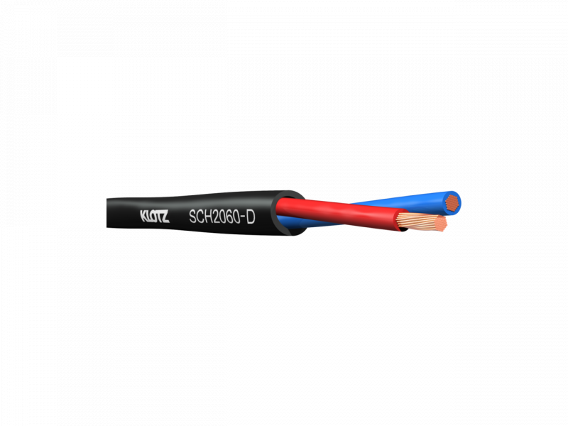 KLOTZ SCH2060-D Dca Przewód / kabel głośnikowy 2x6,0 mm2 FRNC LHC