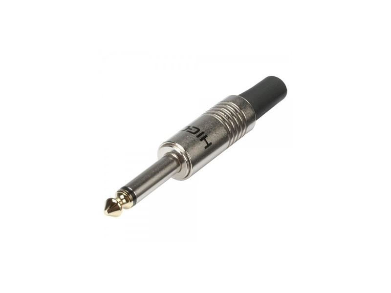 HICON HI-J63M01 wtyk kablowy duży jack / TS 6,3 mm mono-113