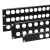 PENN ELCOM R1269/1U/12 panel rack / blank 12 otworów-334