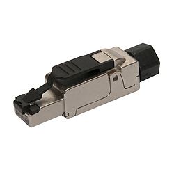 SOLARIX SXRJ45-6A-STP-BK-SA  wtyk / złącze kablowe RJ45 cat.6a